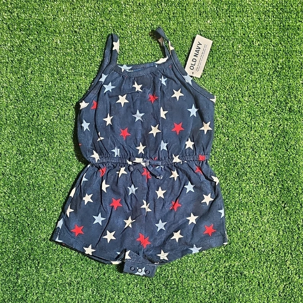 Old Navy Kids Starry Night Romper - Navy